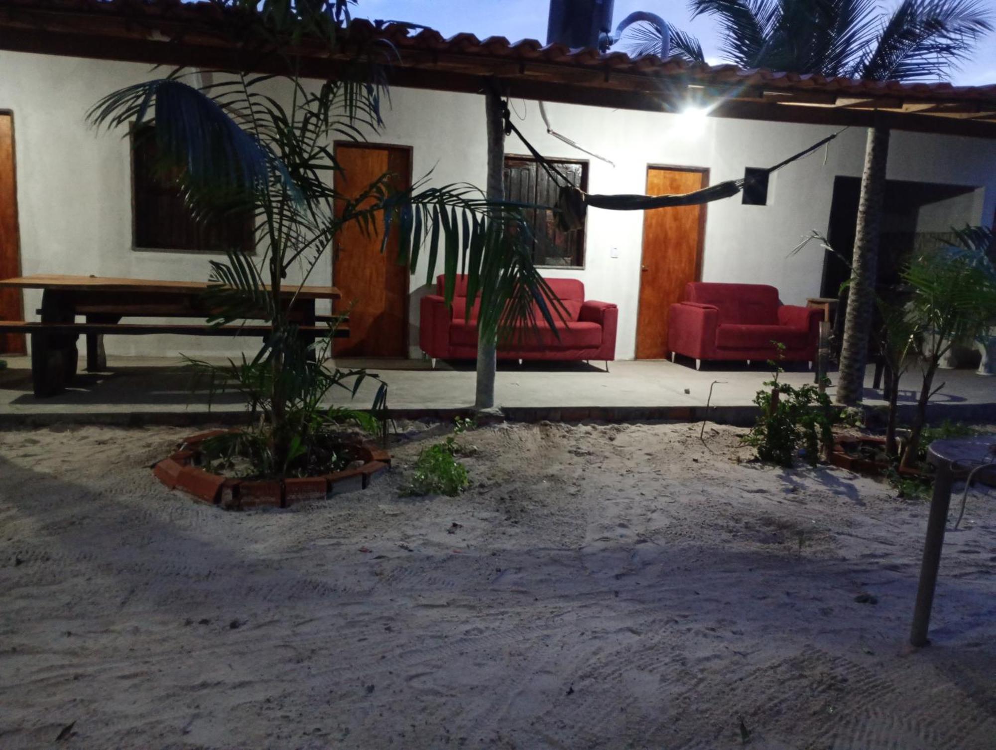 Hostel E Camping Na Rua Das Flores Santo Amaro do Maranhão Kültér fotó
