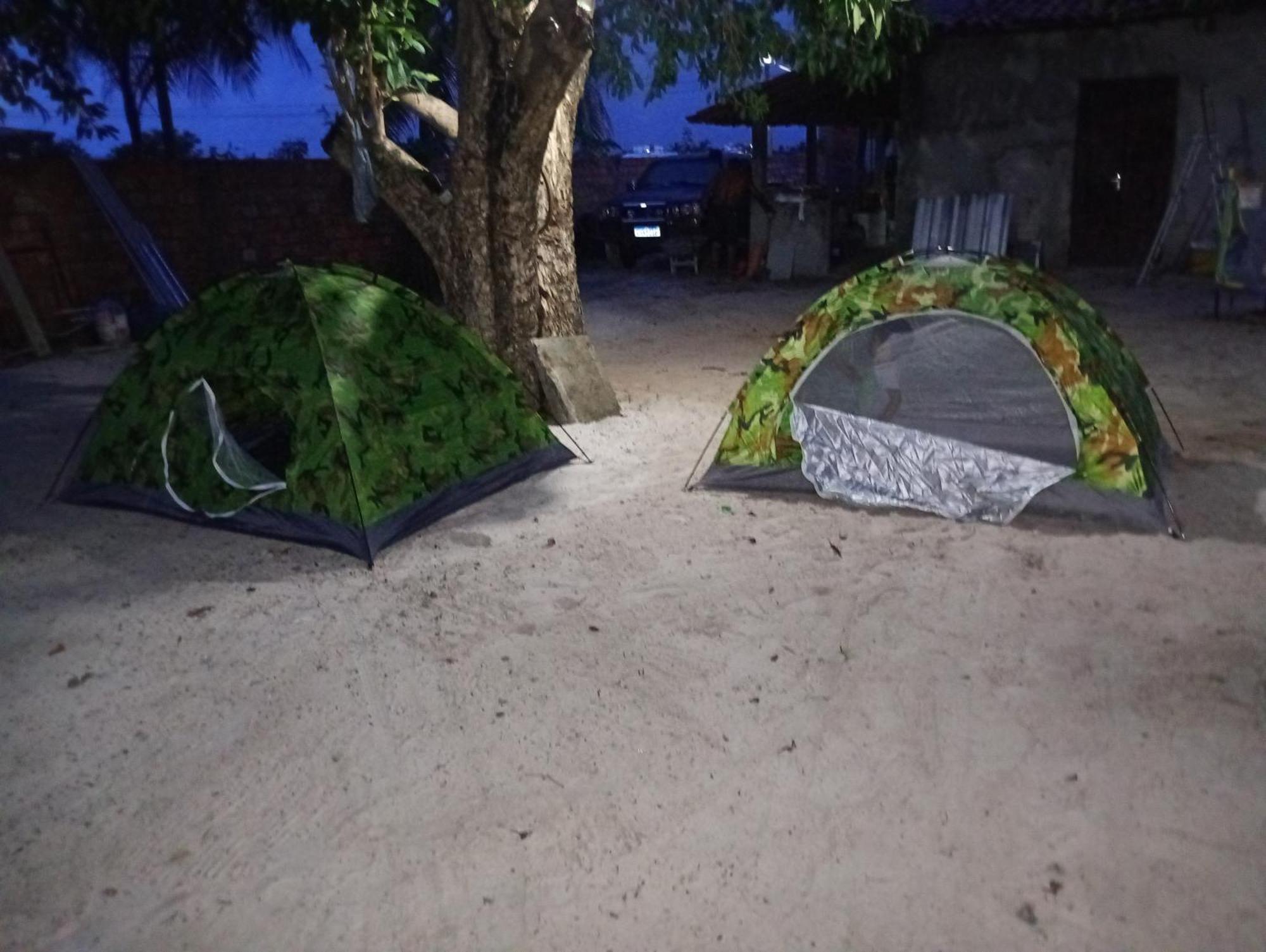 Hostel E Camping Na Rua Das Flores Santo Amaro do Maranhão Kültér fotó