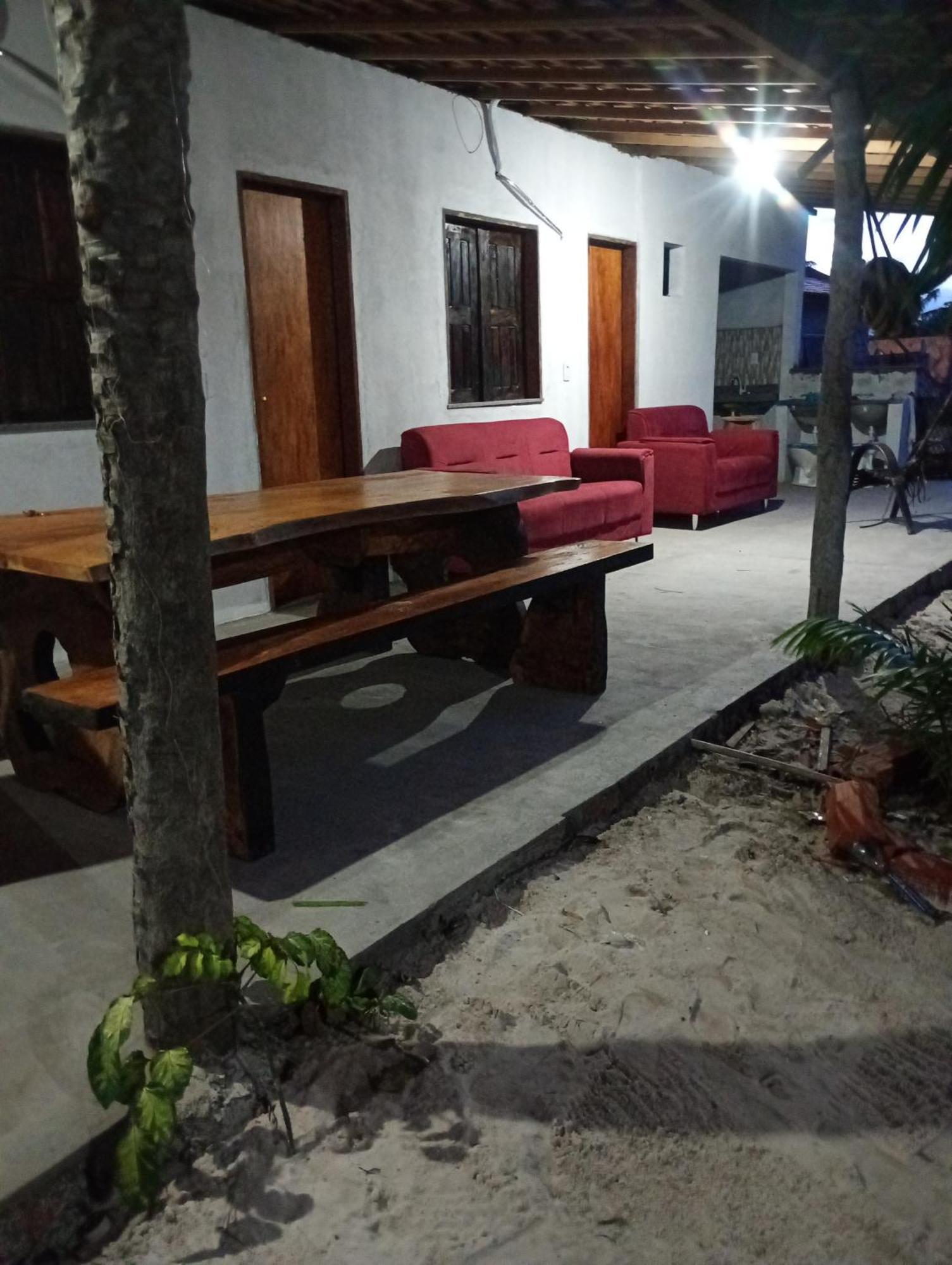 Hostel E Camping Na Rua Das Flores Santo Amaro do Maranhão Kültér fotó