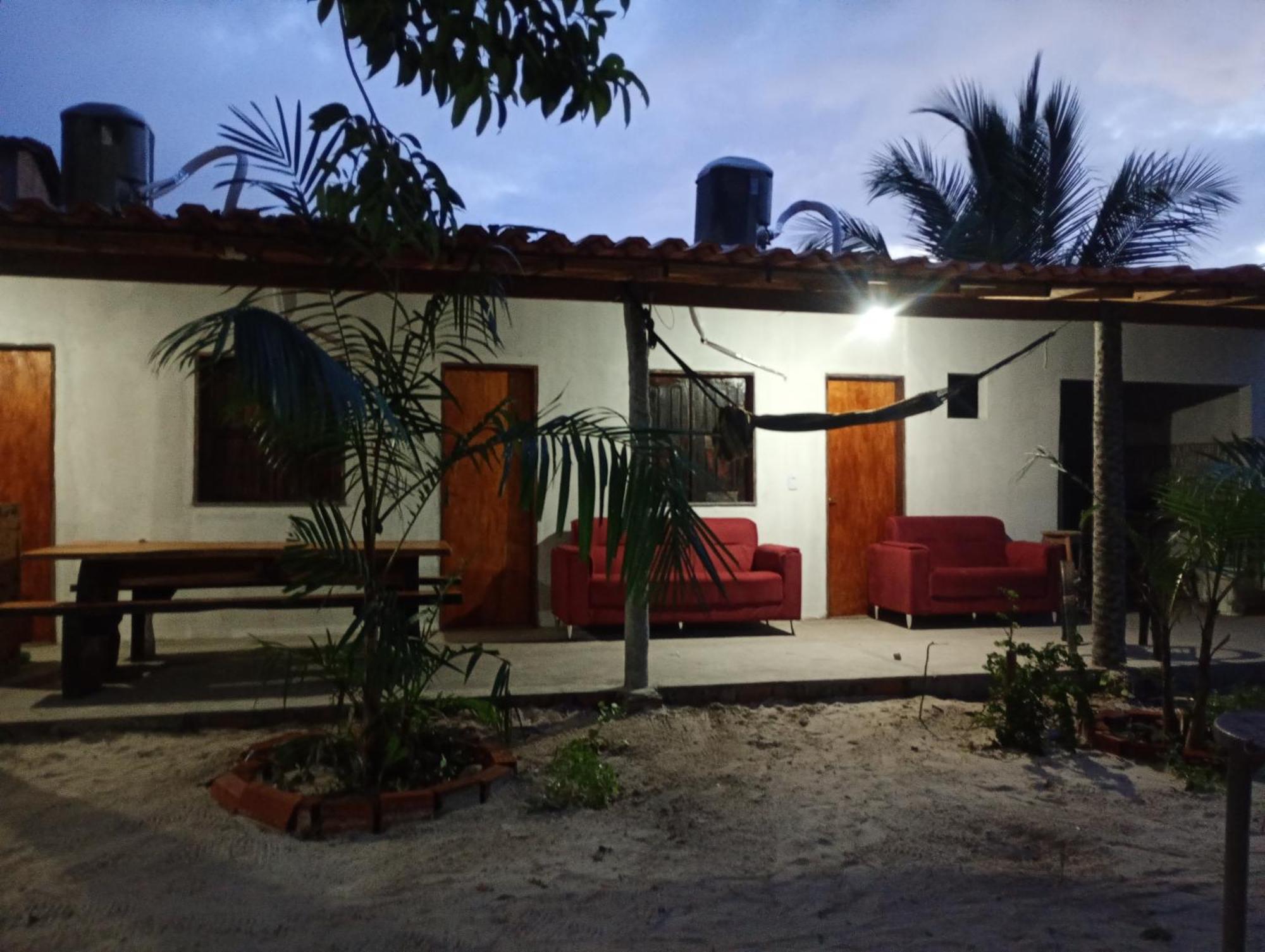 Hostel E Camping Na Rua Das Flores Santo Amaro do Maranhão Kültér fotó