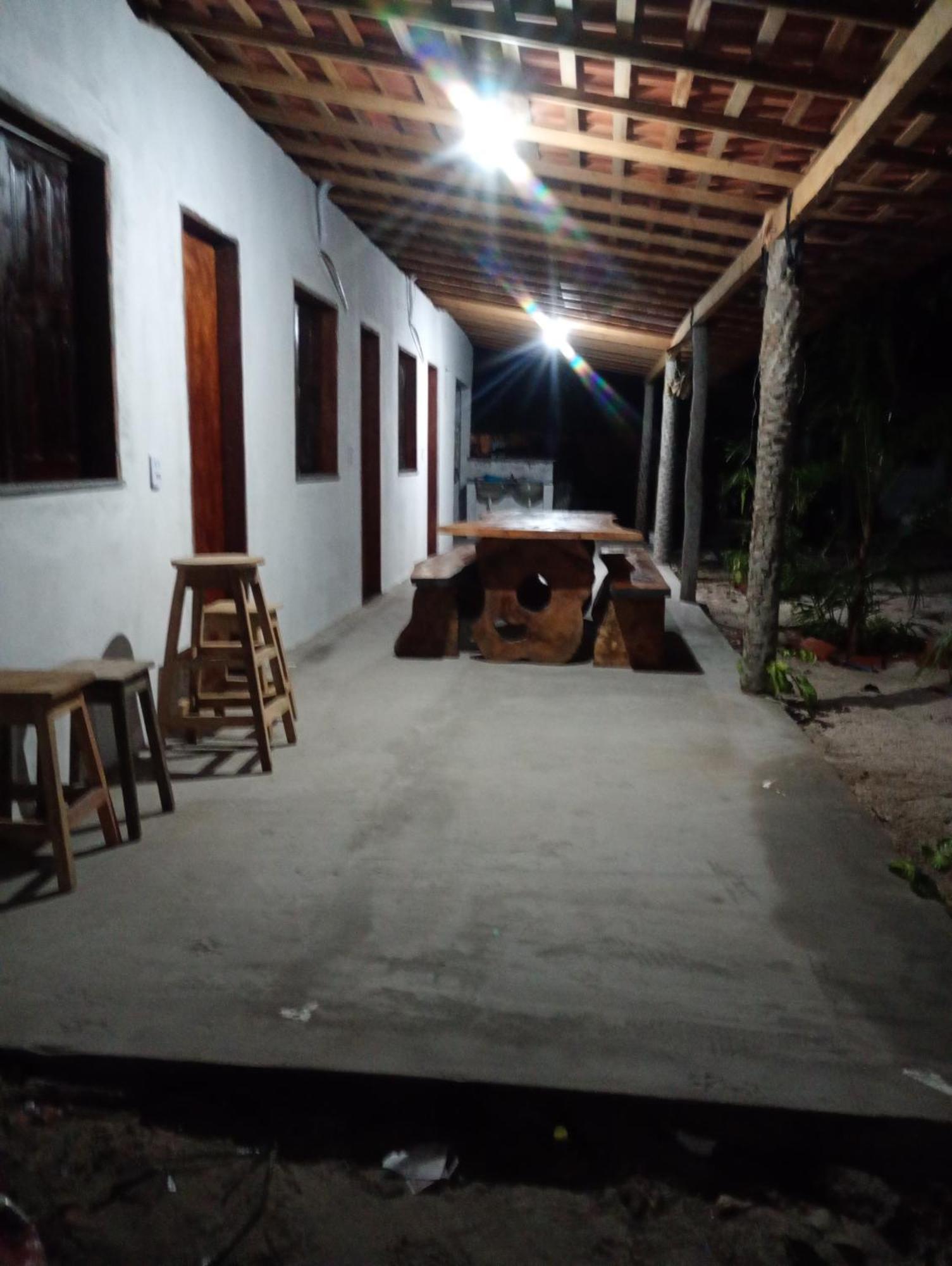 Hostel E Camping Na Rua Das Flores Santo Amaro do Maranhão Kültér fotó