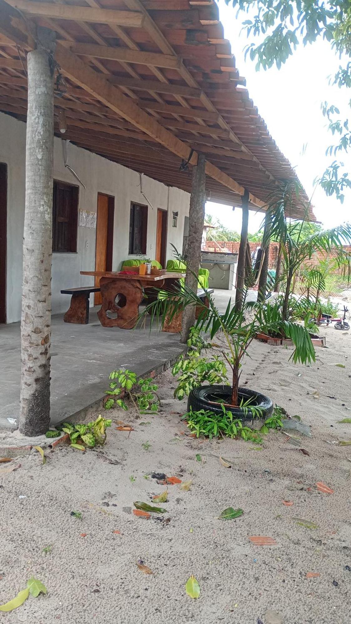 Hostel E Camping Na Rua Das Flores Santo Amaro do Maranhão Kültér fotó